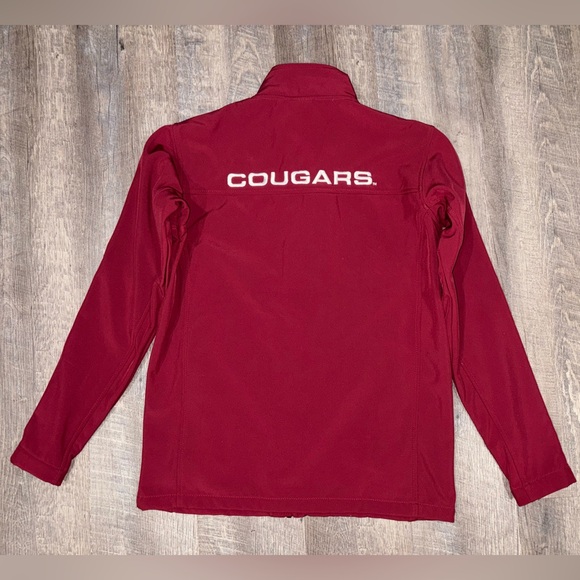 WSU COUGARS | SOFT SHELL | FULL ZIP | MENS MED | - Picture 11 of 14